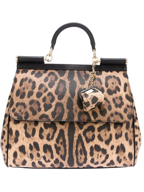 dolce gabbana bag animal|dolce gabbana totes.